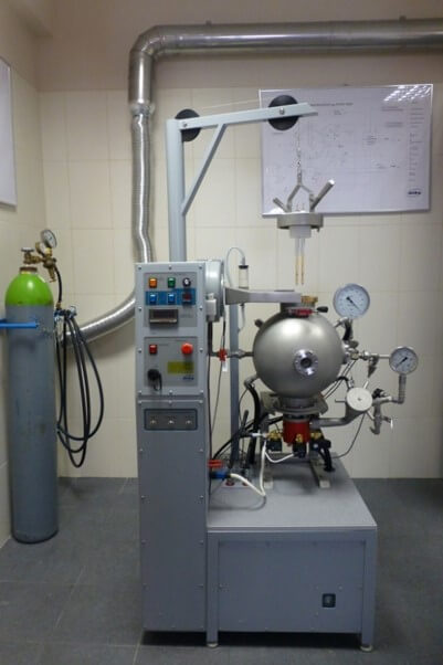 20-Litre explosion sphere apparatus used for Pmax and Kst dust explosion testing in laboratory